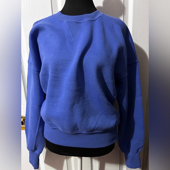 NWT OFFLINE By Aerie Cloud Fleece Classic Crewneck Sweatshirt - Picture 3 of 9